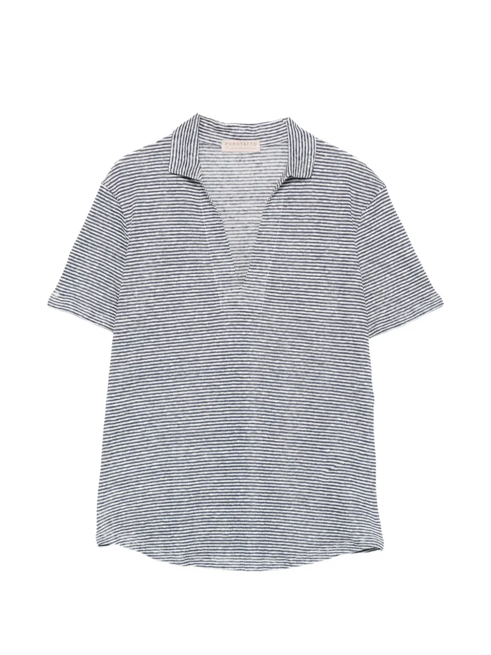 Purotatto stripe-pattern T-shirt - Blu