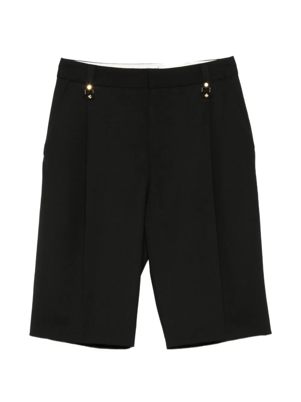 Elisabetta Franchi black tailored shorts - Nero