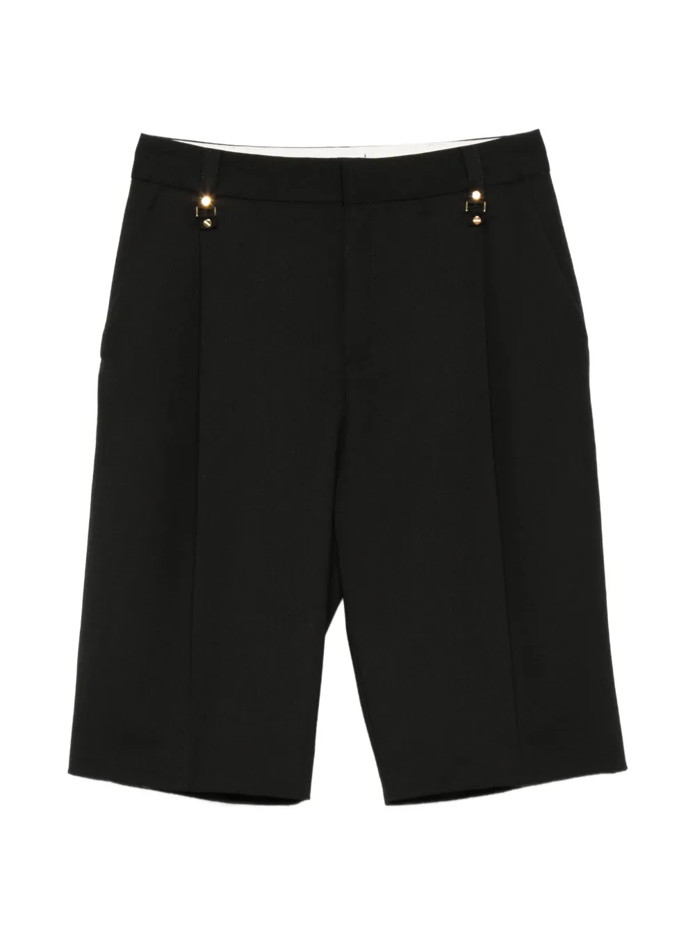 Elisabetta Franchi black tailored shorts - Nero