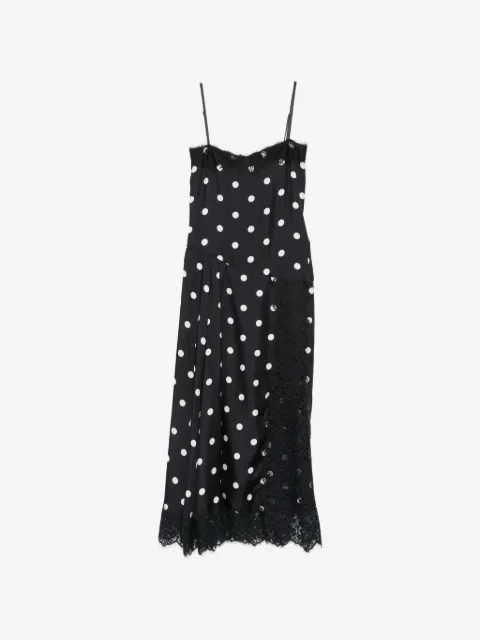 Sportmax polka-dot maxi dress