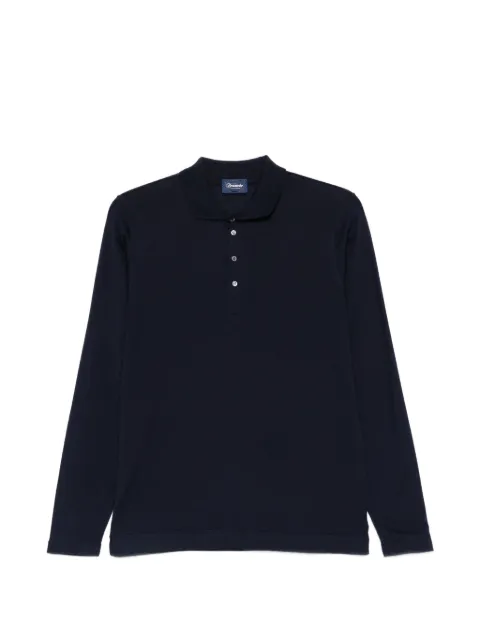 Drumohr navy polo shirt