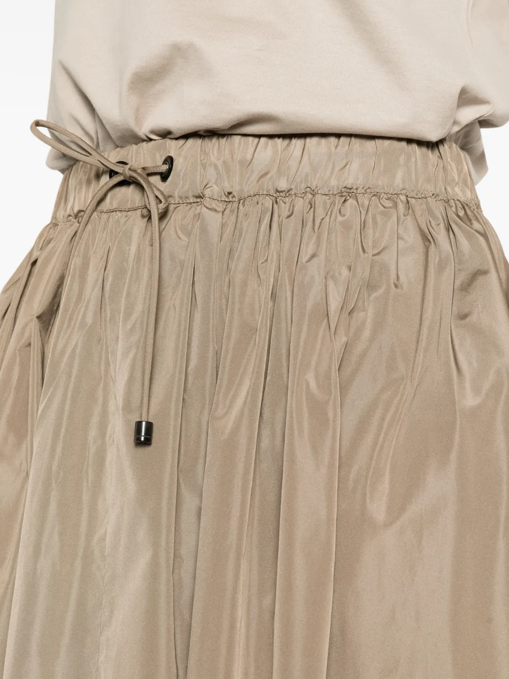 Max Mara Lonza midi-rok Beige