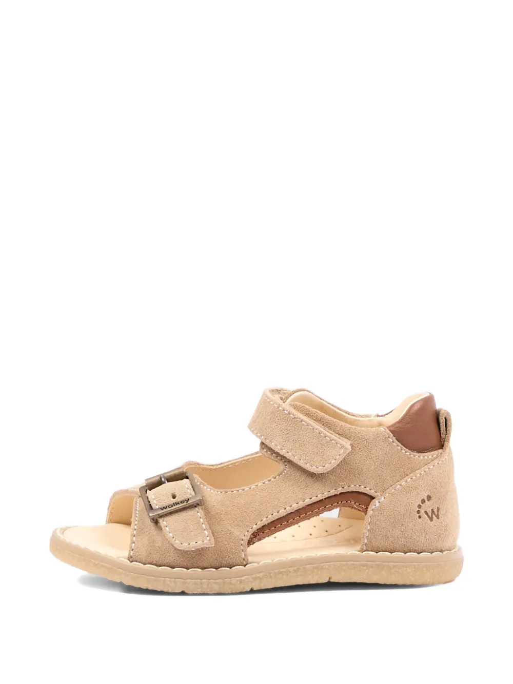 Walkey Sandalen met gesp Beige