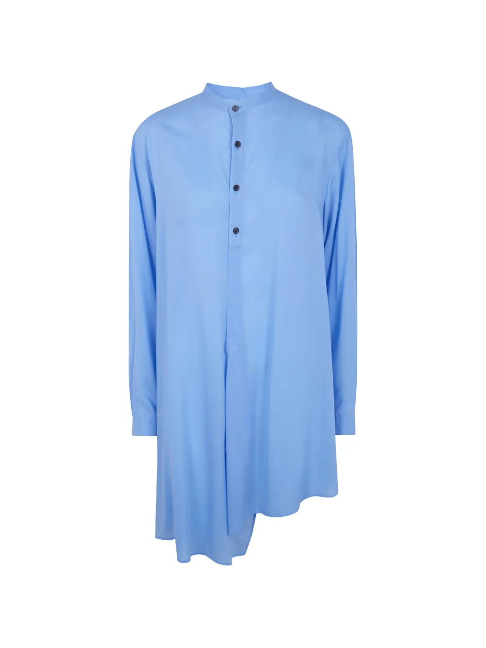 Y's asymmetric shirt - Blu