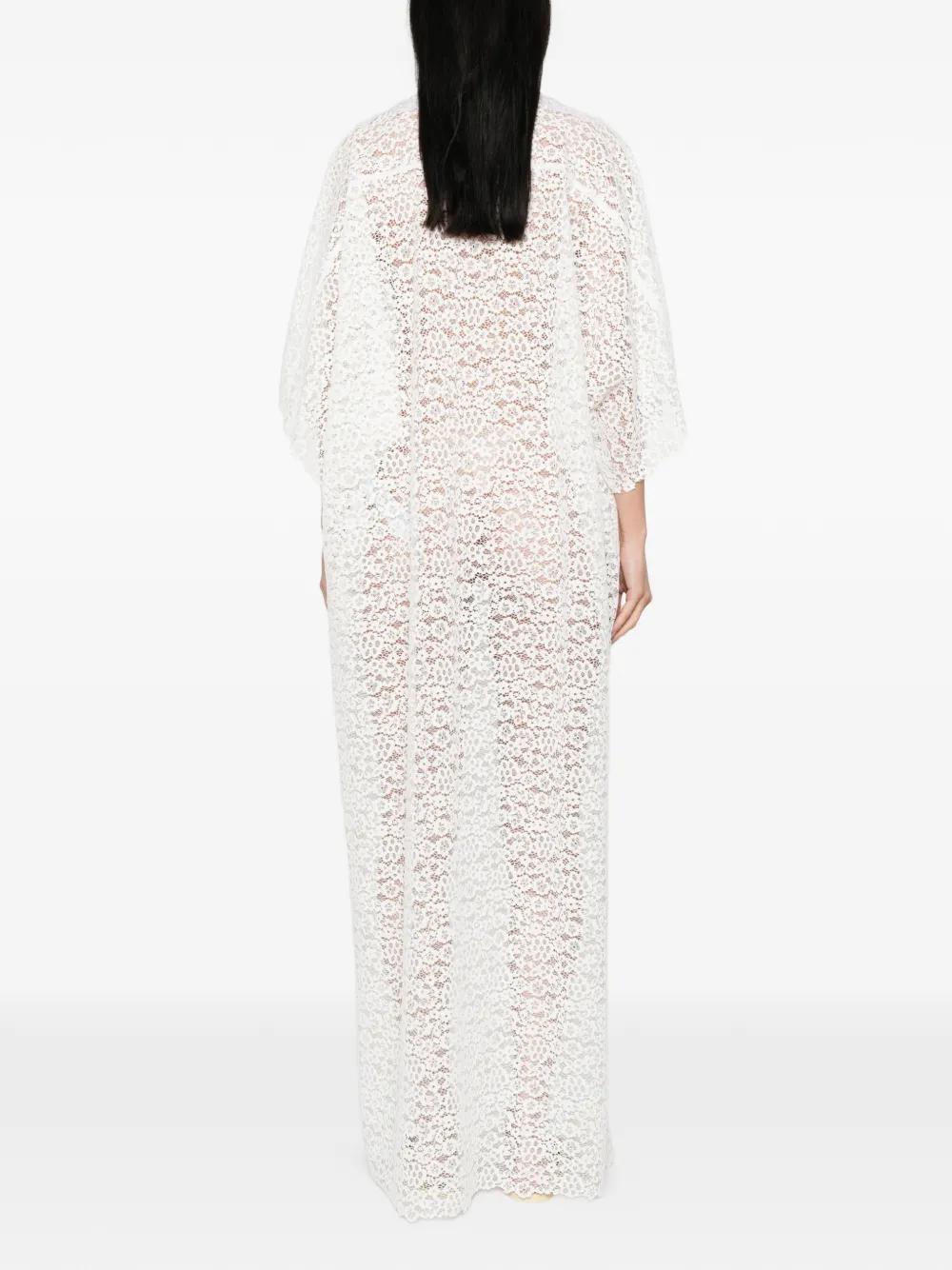 Ermanno Scervino Jurk met V-hals Wit