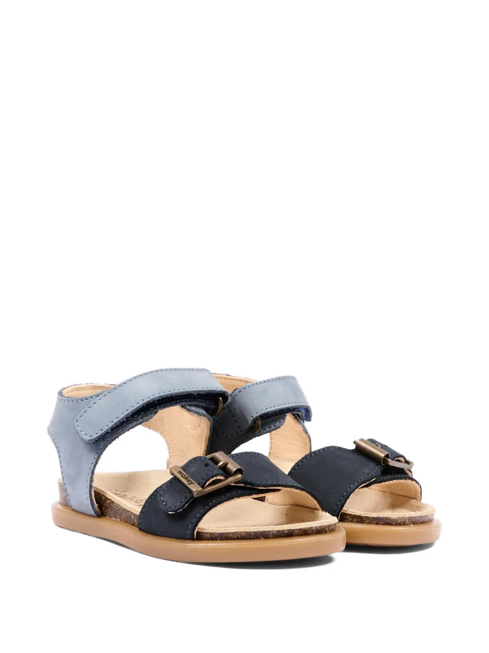 Walkey buckle strap sandals - Blu