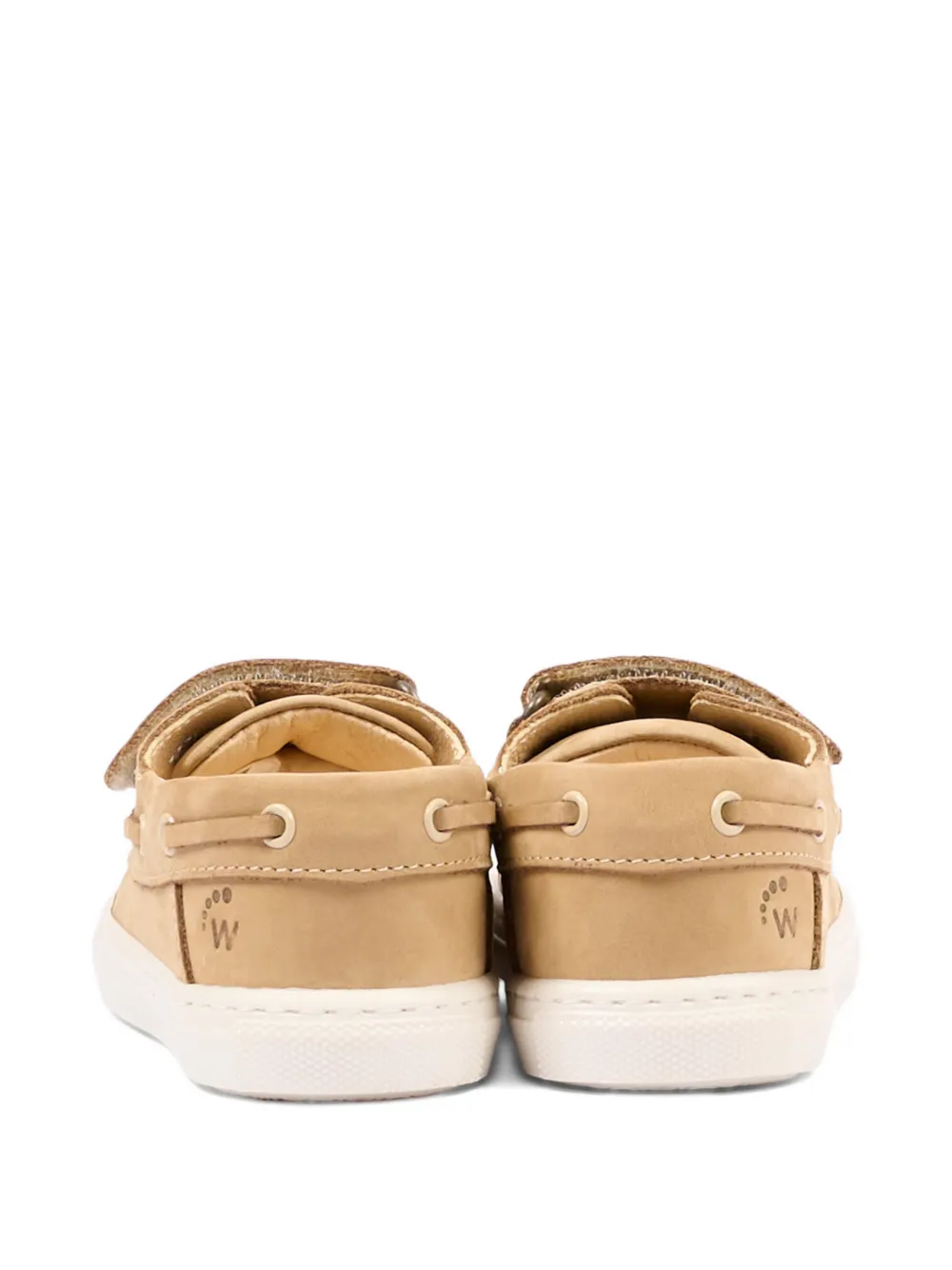 Walkey Mocassins met klittenband Beige