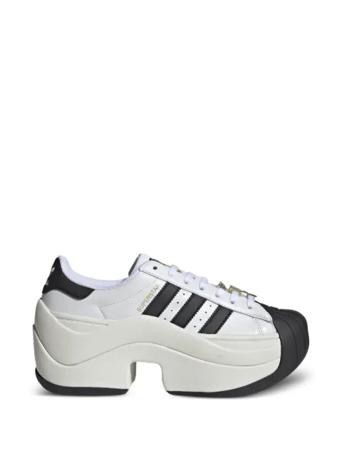 adidas stripes superstar sneakers