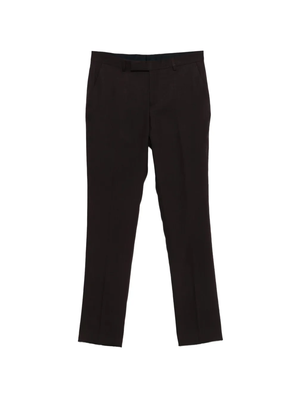 Paul Smith oncealed-closure trousers - Marrone