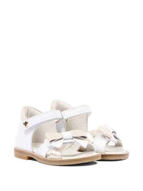 Walkey bow leather sandals