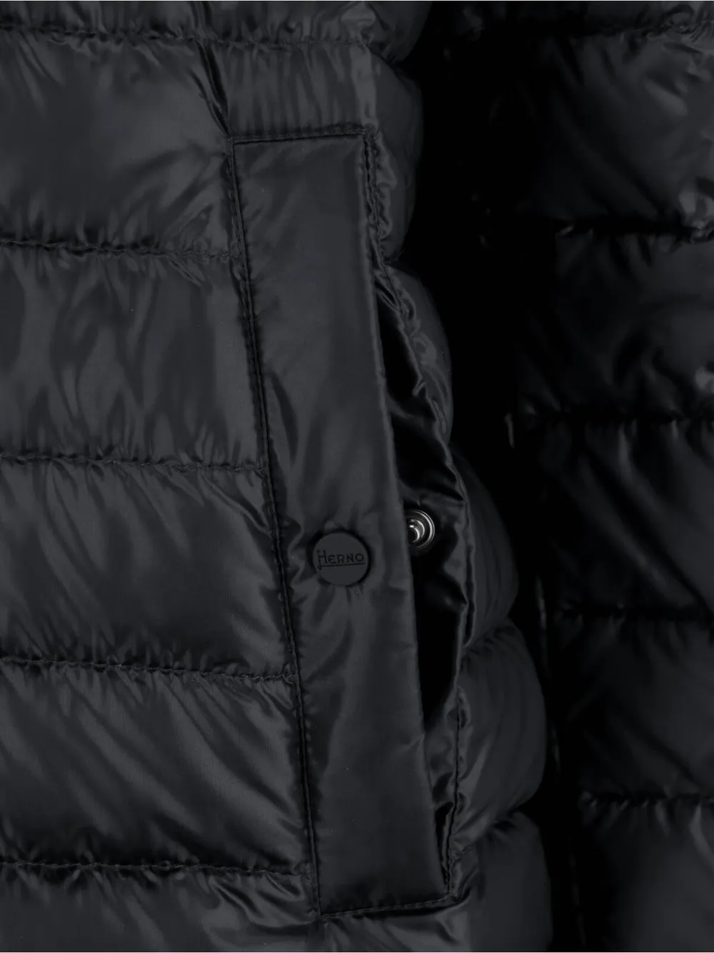  Herno Quilted Jacket - Black 
