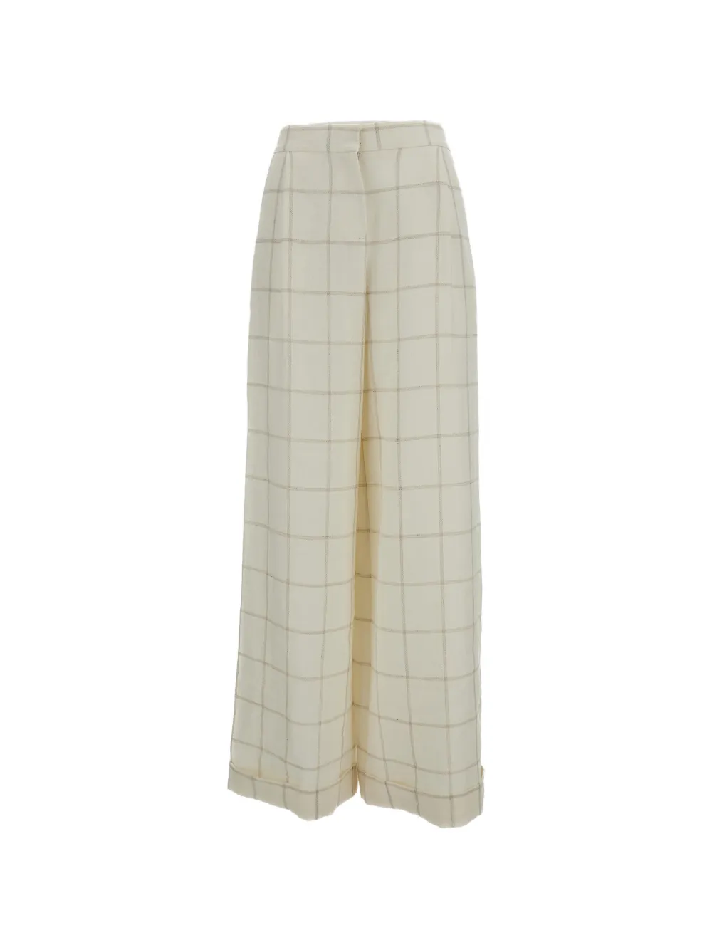 Dusan check trousers - Toni neutri