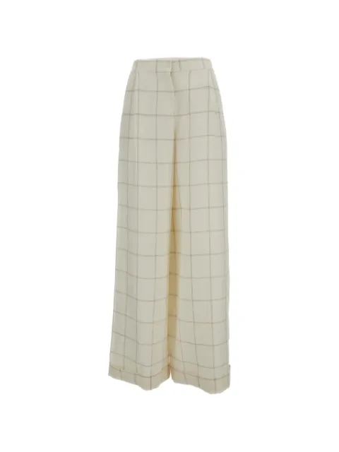 Dusan check trousers