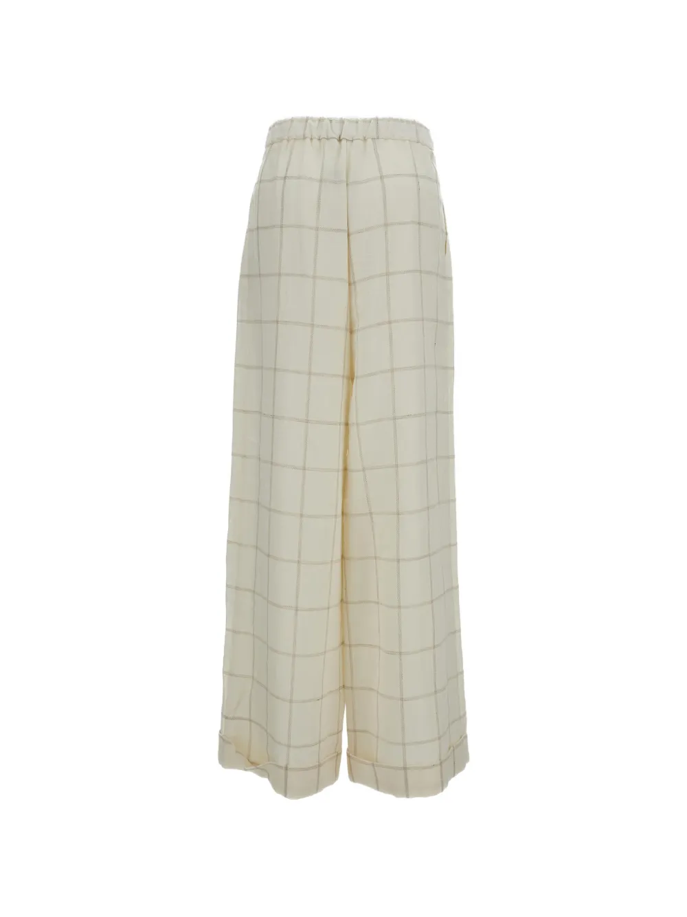  Dusan Check Trousers - Neutrals 