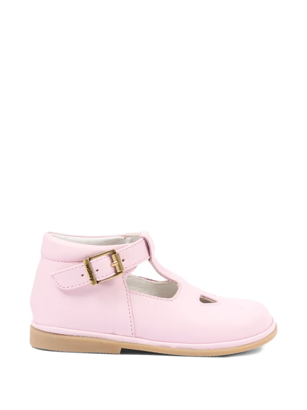 Walkey Leren schoenen met gesp Roze