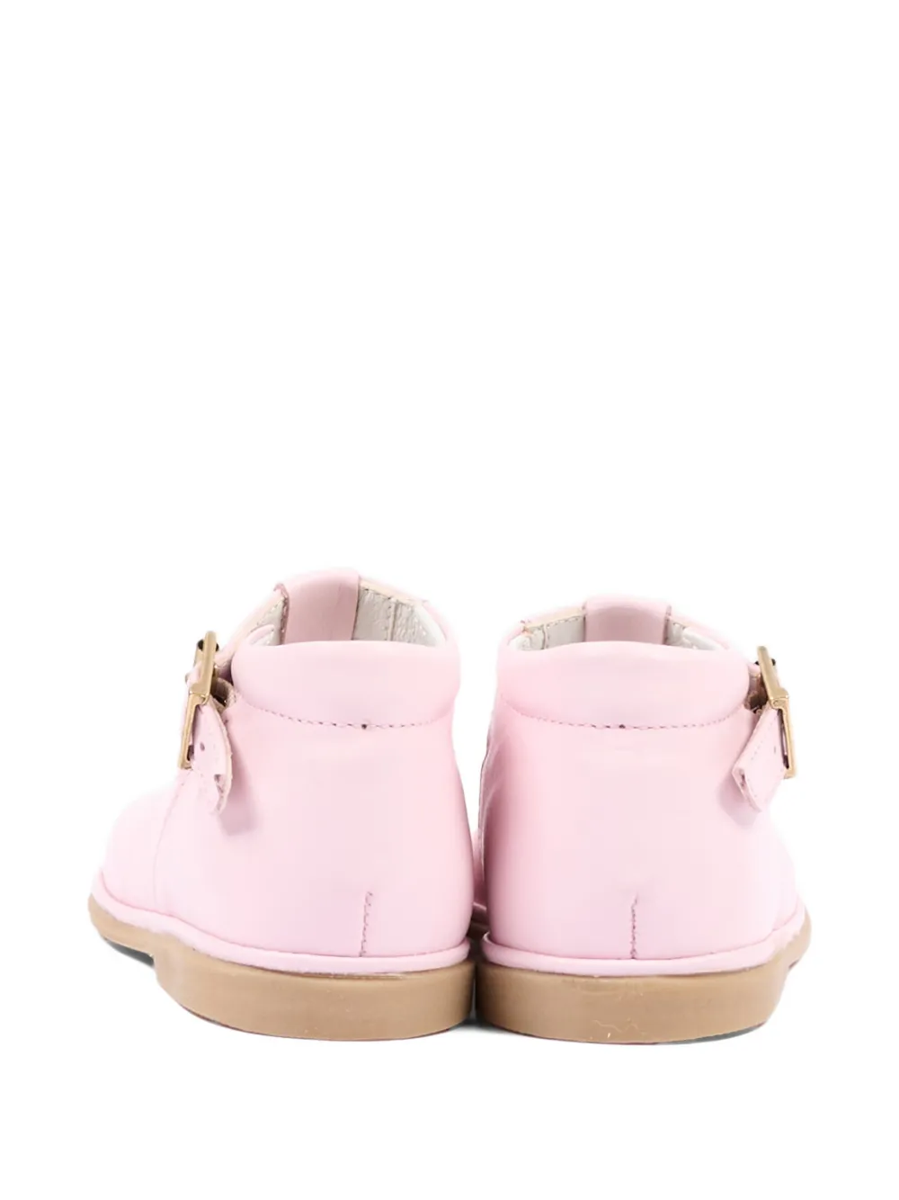 Walkey Leren schoenen met gesp Roze