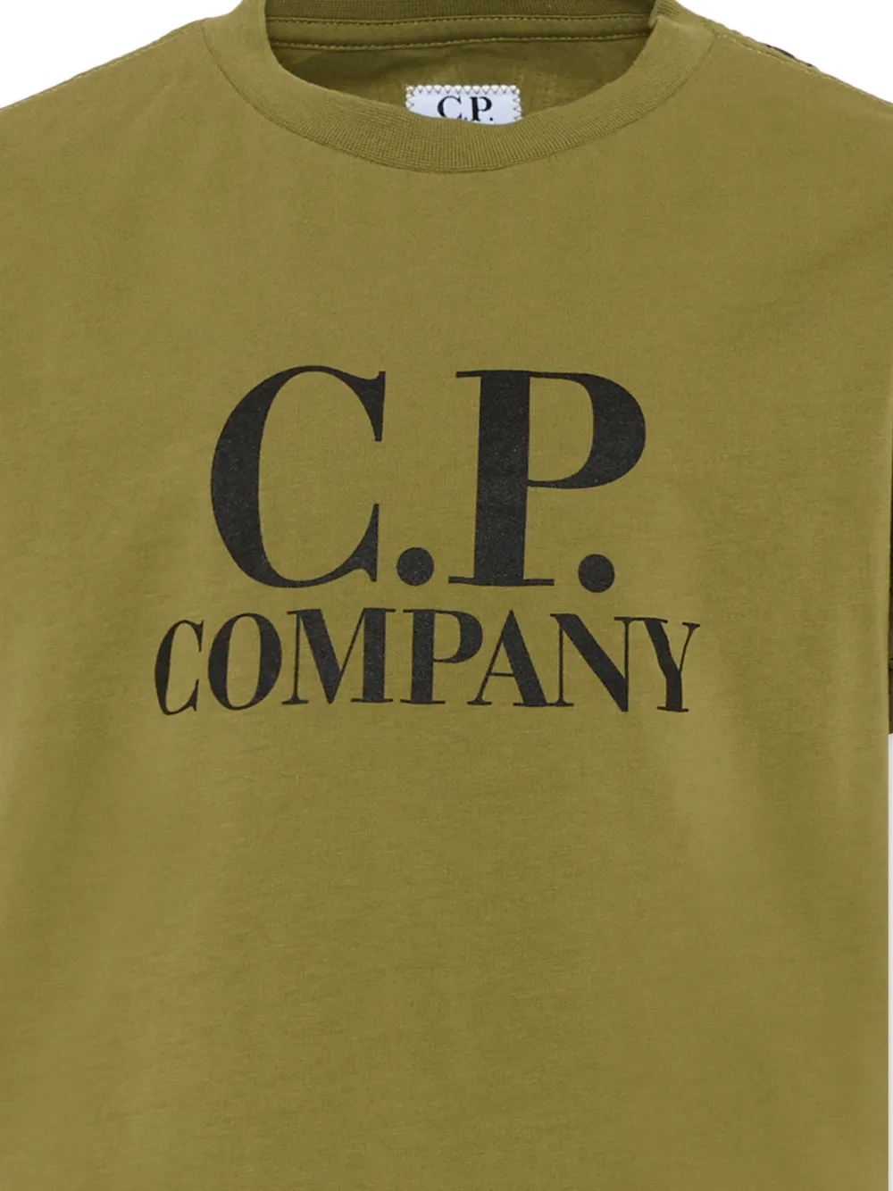 C.P. Company Kids T-shirt met logo Groen