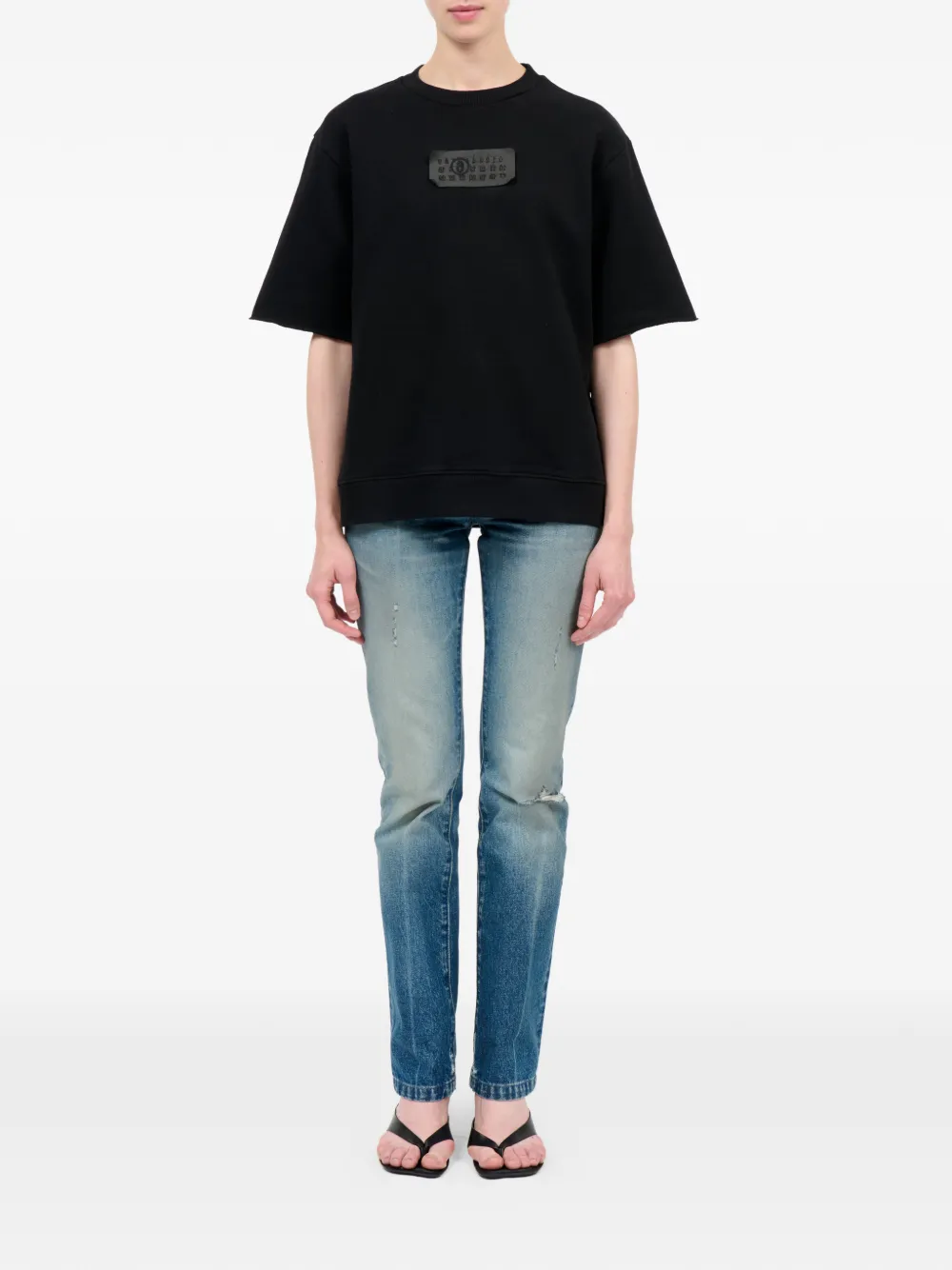MM6 Maison Margiela T-shirt Zwart