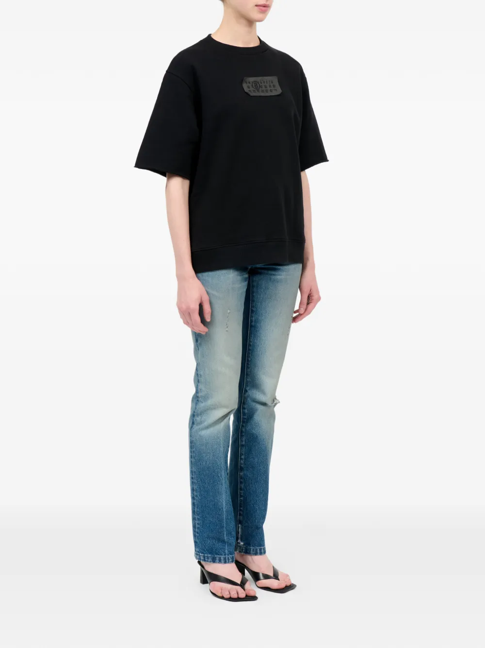 MM6 Maison Margiela T-shirt Zwart