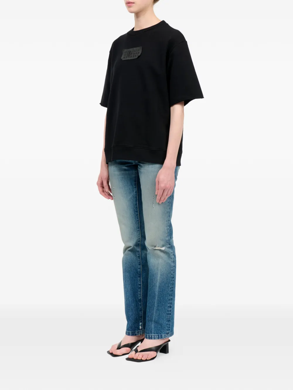 MM6 Maison Margiela T-shirt Zwart