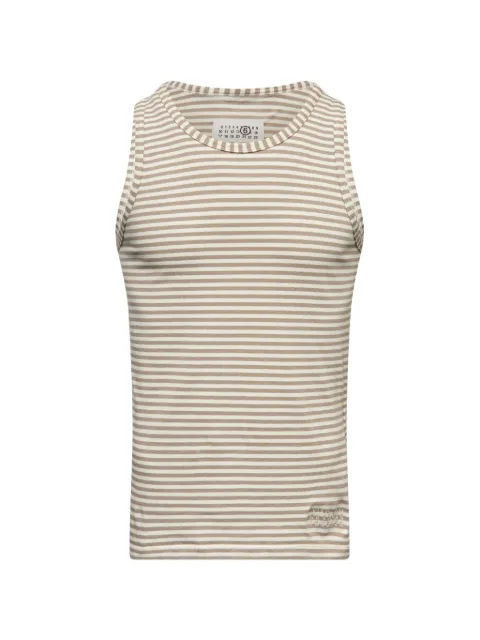 MM6 Maison Margiela stribet top