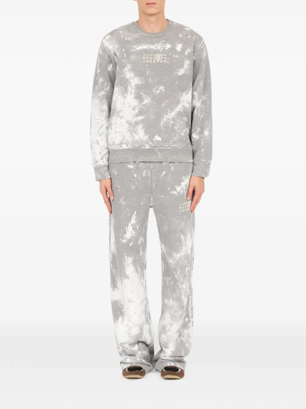 MM6 Maison Margiela Sweater met lange mouwen Grijs