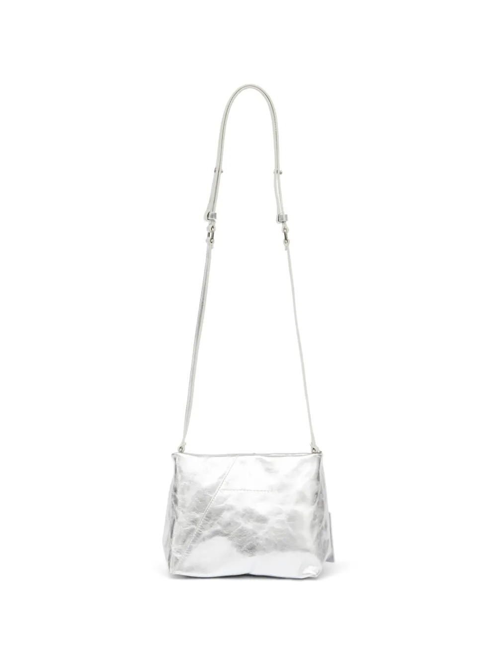 MM6 Maison Margiela Crossbodytas met logo Zilver