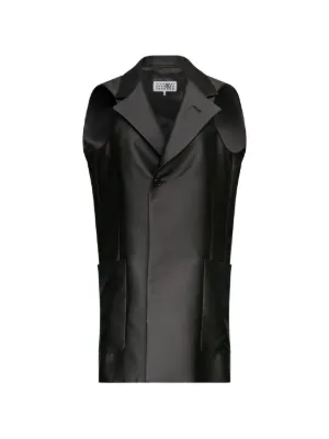 mm6 レザー　ジレ　マルジェラ　トップス　ベスト MM6 Maison Margiela（エムエムシックス・メゾン・マルジェラ）ベスト