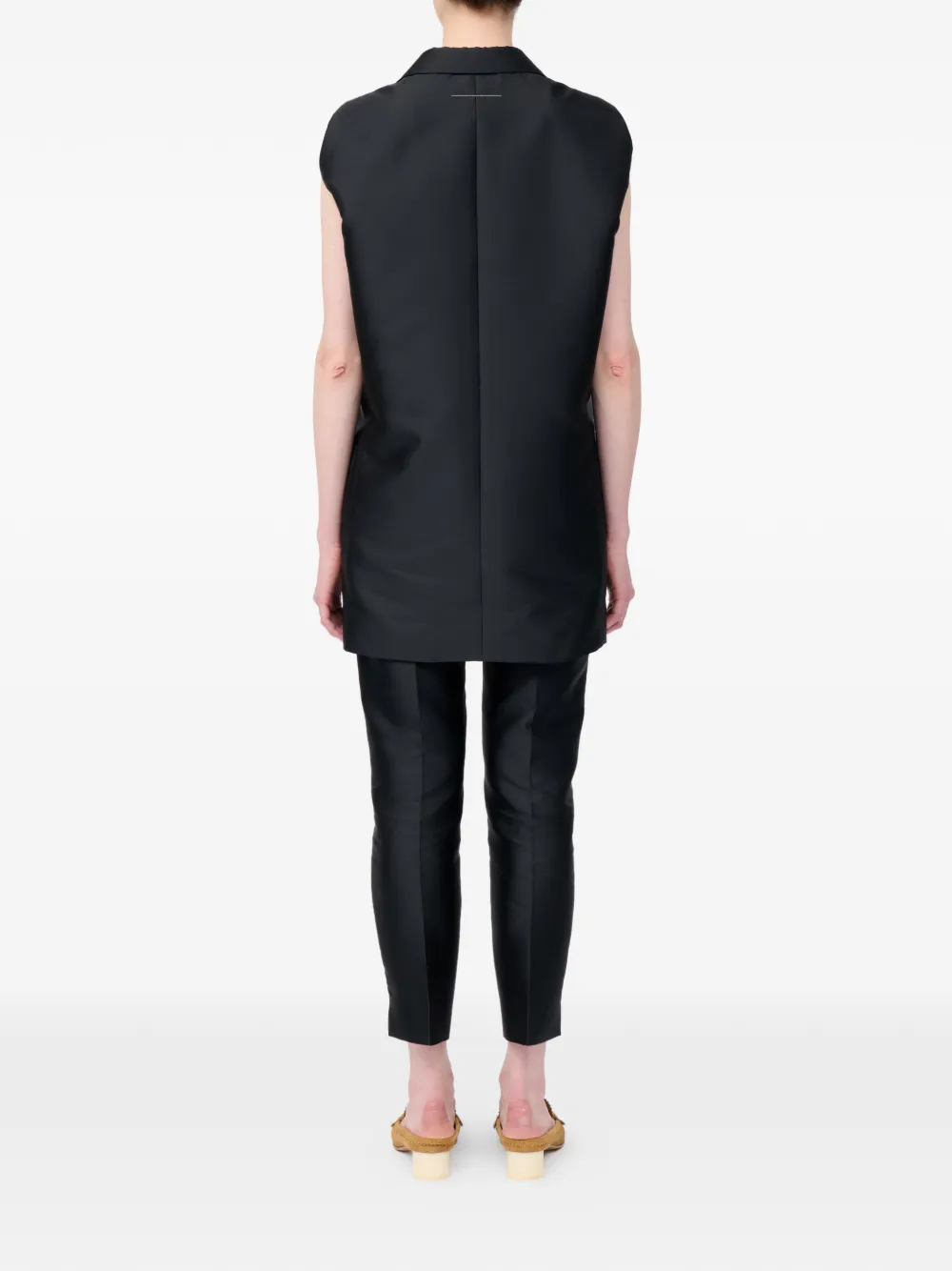 MM6 Maison Margiela Mouwloze gilet Zwart
