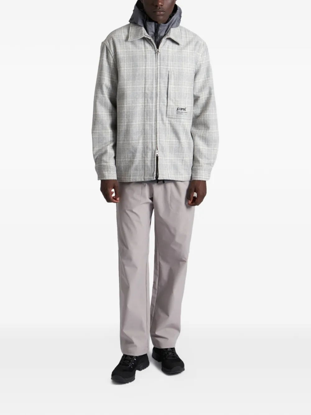 Parel 사마라 체크 지퍼 셔츠 | Image 2