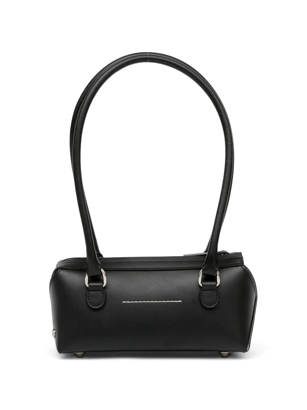 MM6 Maison Margiela Mini Bauletto J Logo Shoulder Bag | Black