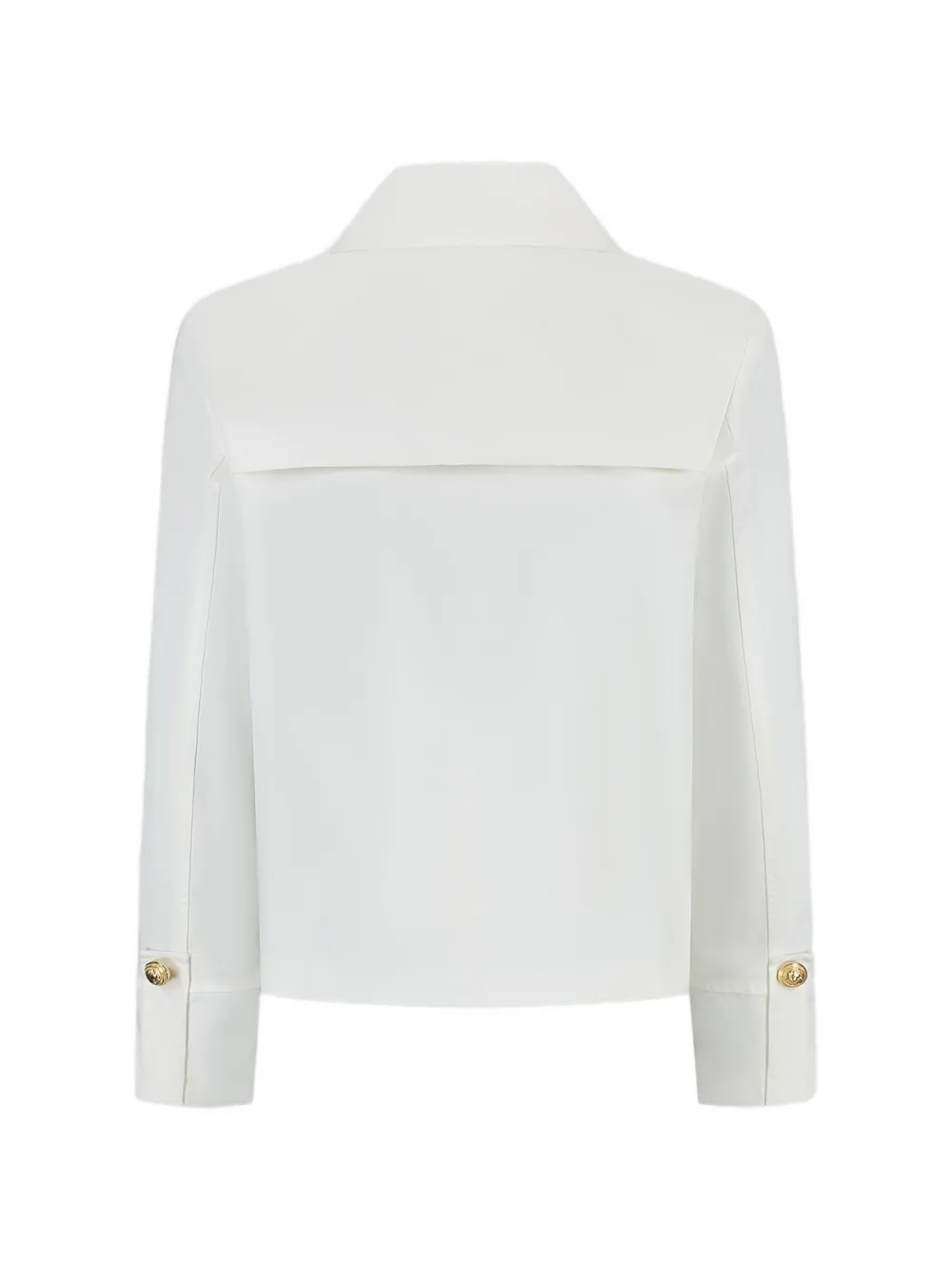  Balmain Kids Double-breasted Jacket - White 