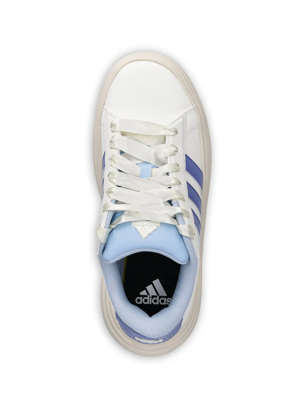 adidas Grand Court platform sneakers Wit