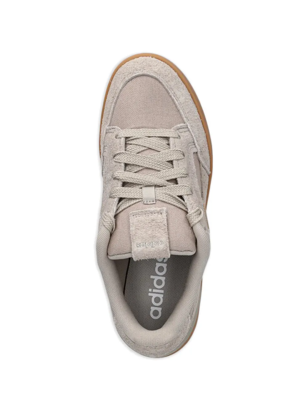 adidas perforated sneakers Beige