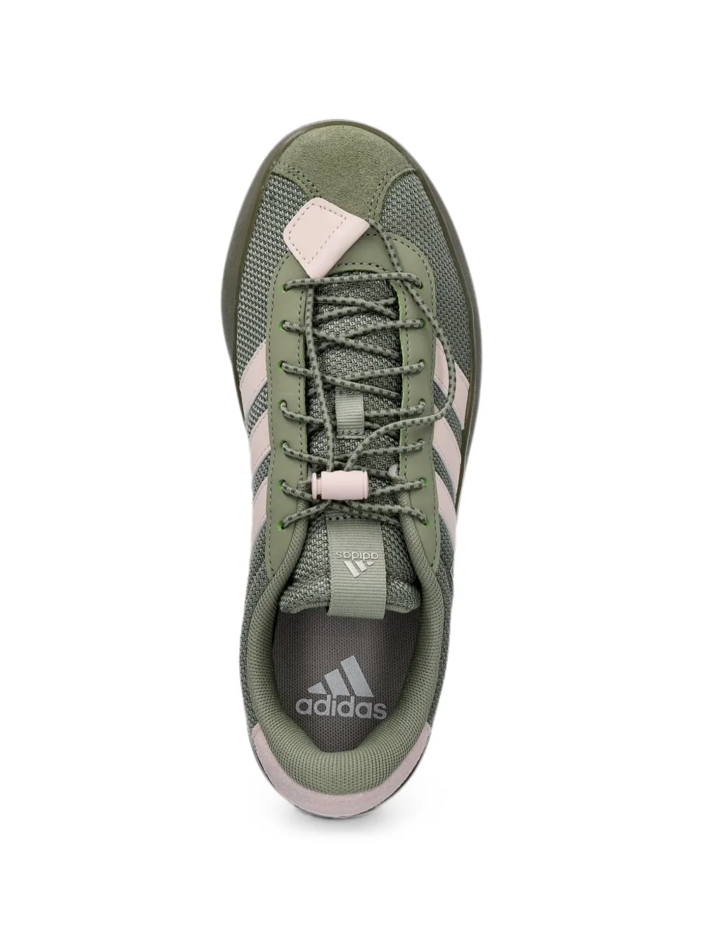 adidas logo-patch toggle-fastening sneakers Groen