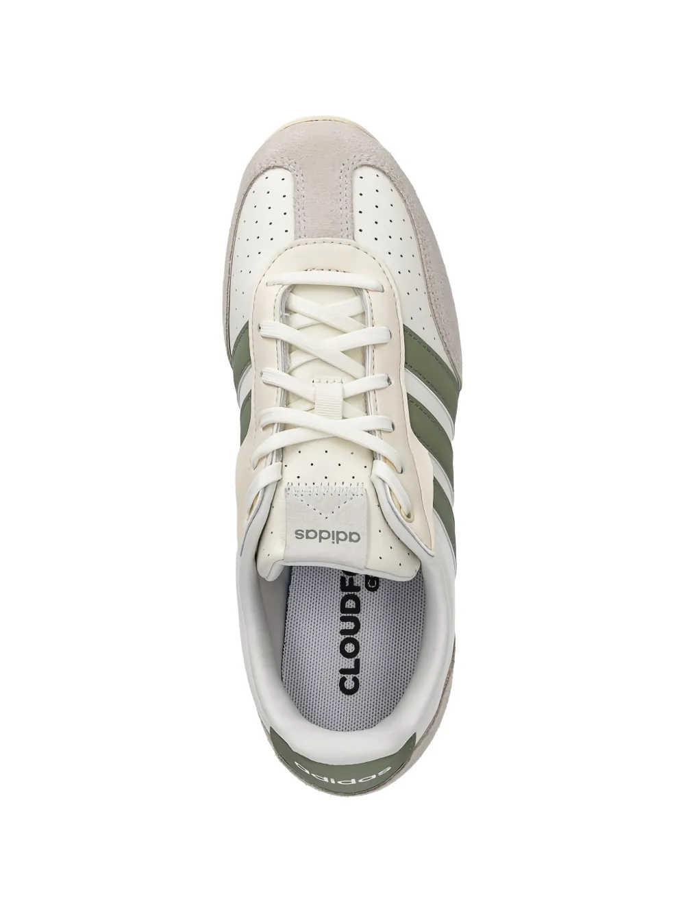 adidas Barreda LO striped panelled sneakers Beige