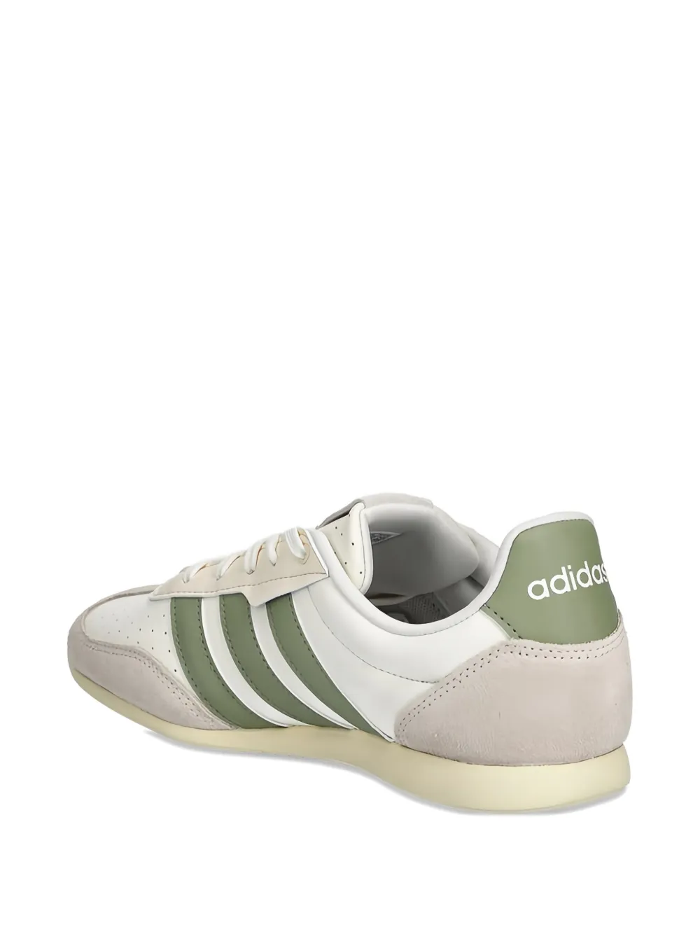 adidas Barreda LO striped panelled sneakers Beige