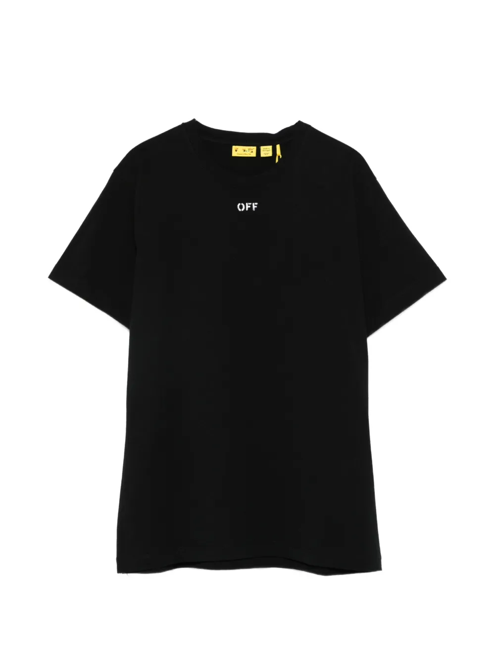 Off-White Kids graphic-print T-shirt - Nero