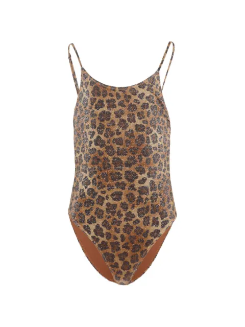 MC2 Saint Barth Kids leopard-print swimsuit