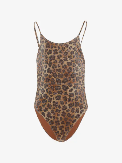 MC2 Saint Barth Kids leopard-print swimsuit
