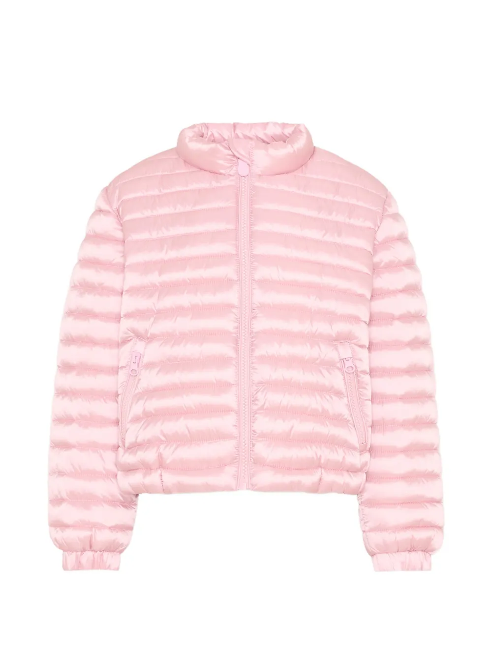Save The Duck Kids zipped padded jacket - Rosa