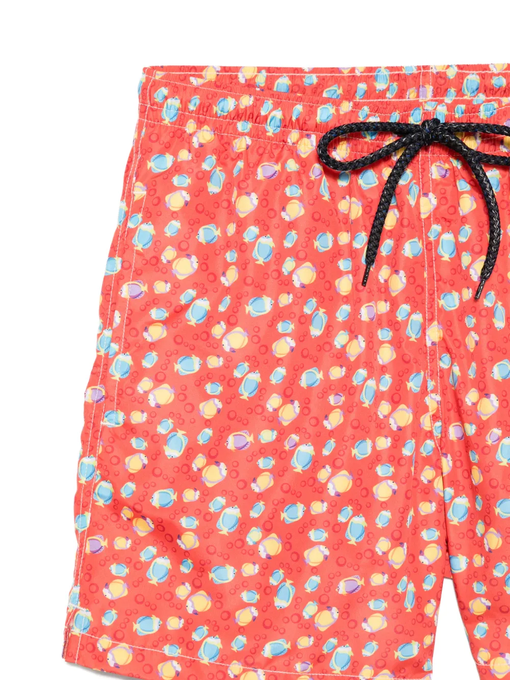  Drumohr Print Drawstring Swim Shorts - Red 