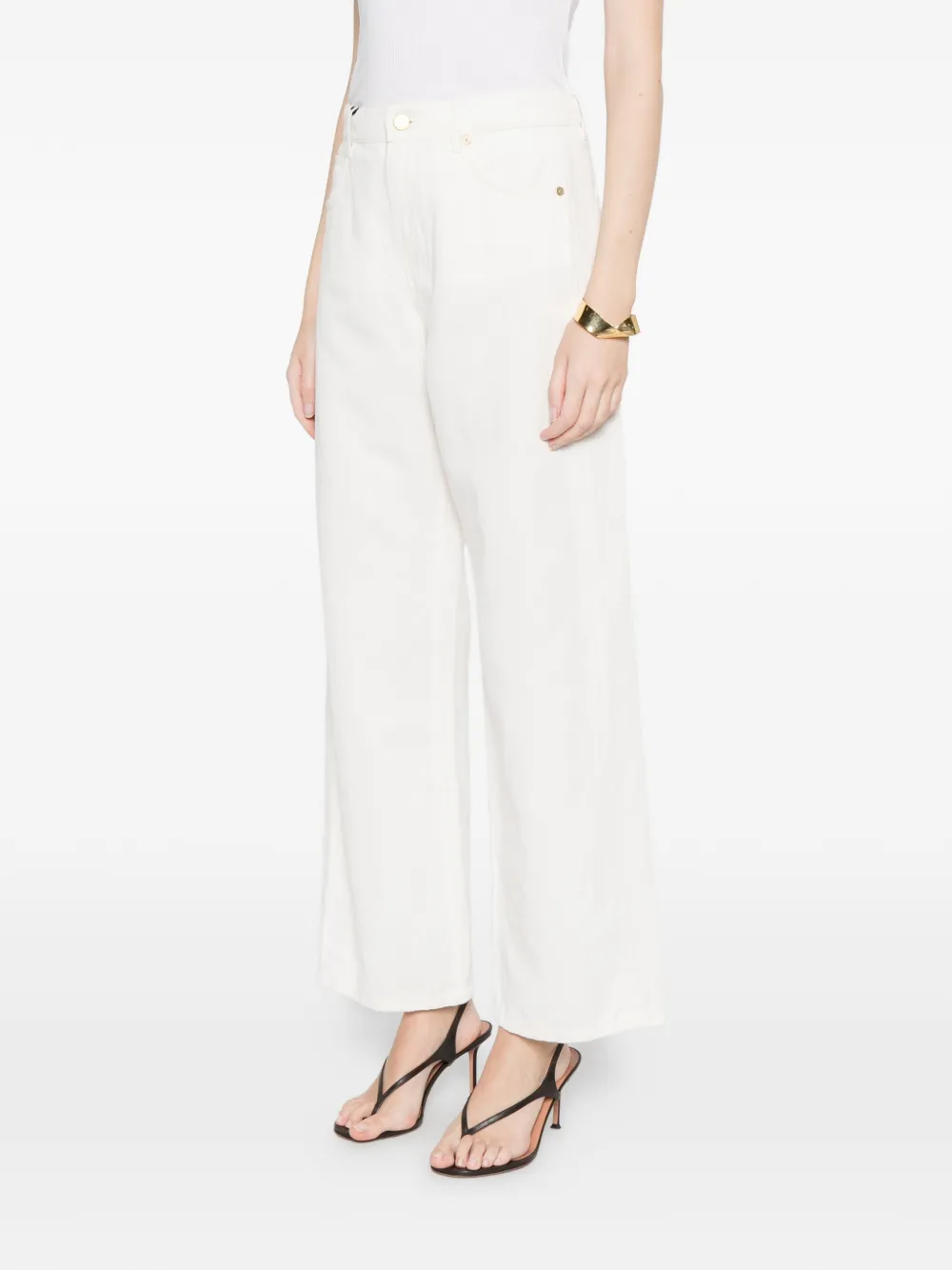 'S Max Mara Straight broek Wit