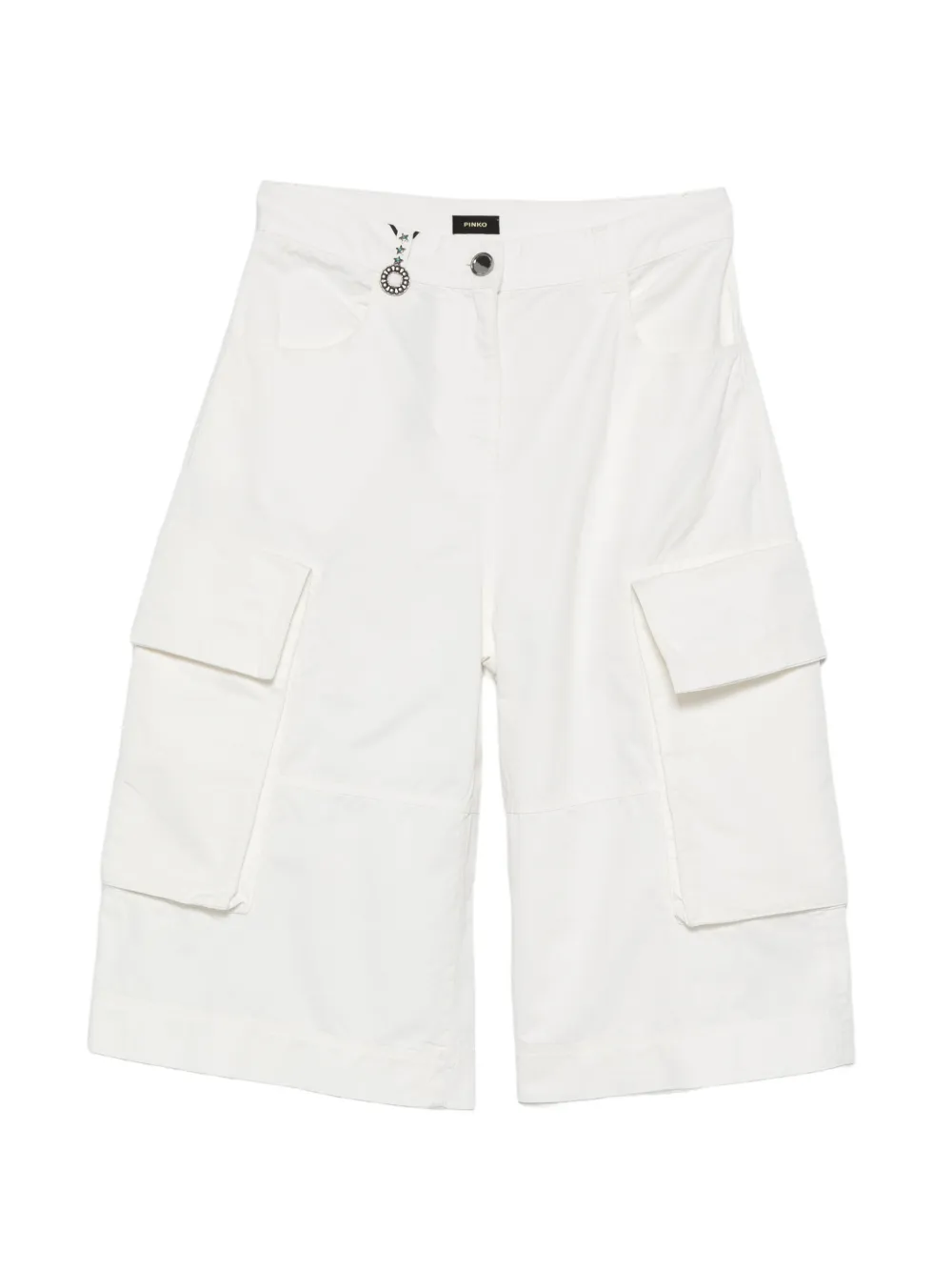 PINKO Albareto cargo shorts - Bianco