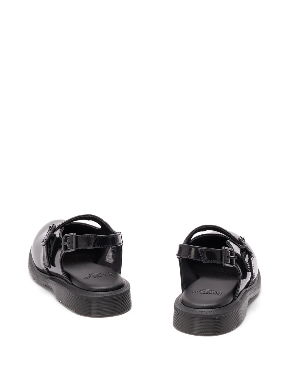 Dr. Martens Madaline leren Mary Jane slingback sandalen met gesp Zwart