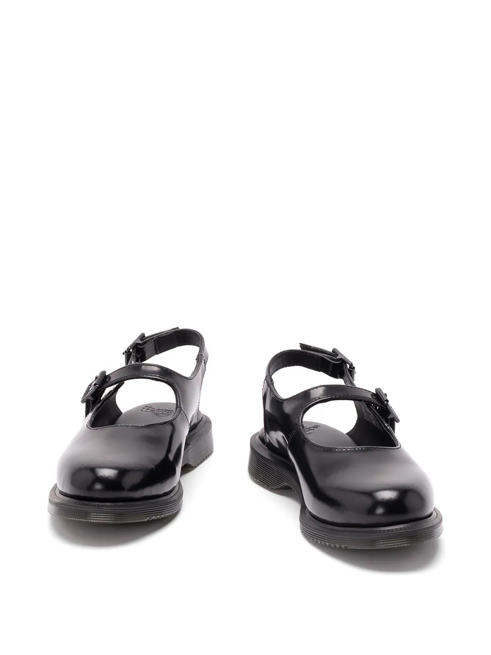 Dr. Martens Madaline leren Mary Jane slingback sandalen met gesp Zwart