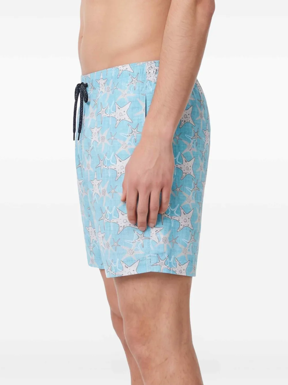 Drumohr Zwembroek met print Blauw