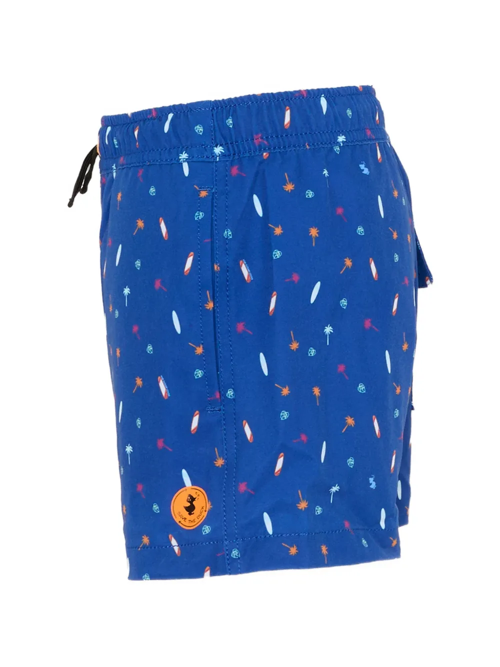 Save The Duck Kids Boxershorts met trekkoord en print Blauw