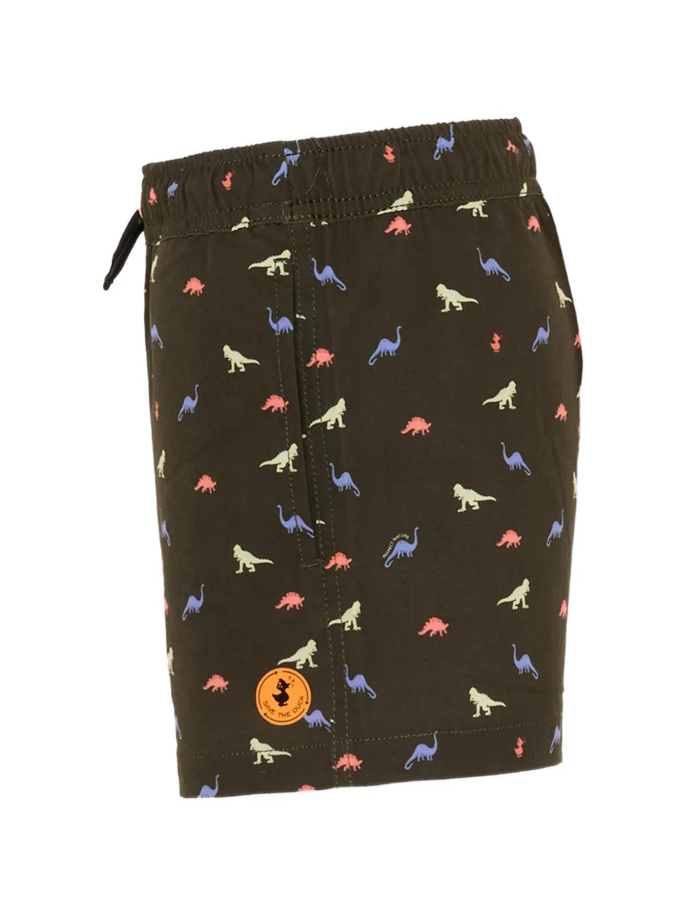 Save The Duck Kids Boxershorts met dinosaurus-print Groen