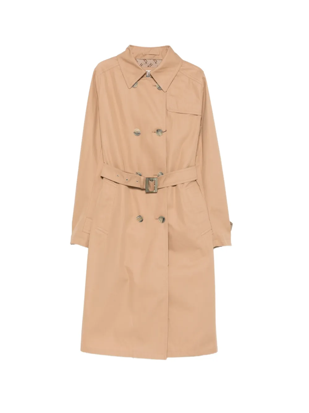 Herno double-breasted coat - Toni neutri